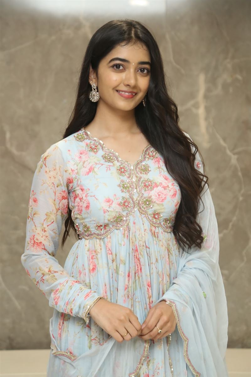 Telugu Actress Preethi Pagadala at Pathangi Movie Teaser Launch